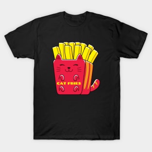 Cat Fries T-Shirt